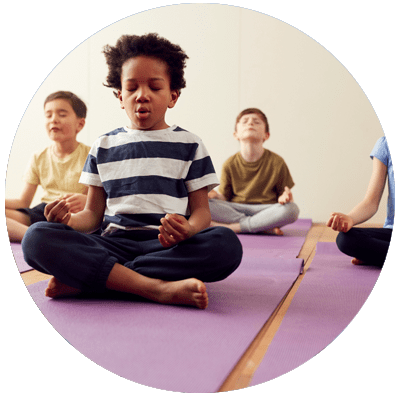 how to teach kid's yoga